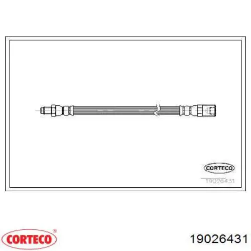 Latiguillo de freno trasero TA6032 Brembo