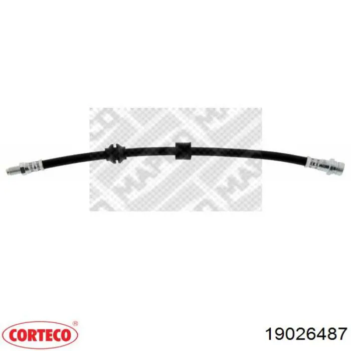 19026487 Corteco Tubo de frenos delantero