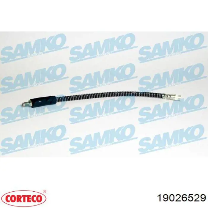 Latiguillos de freno delantero 020537 Cautex