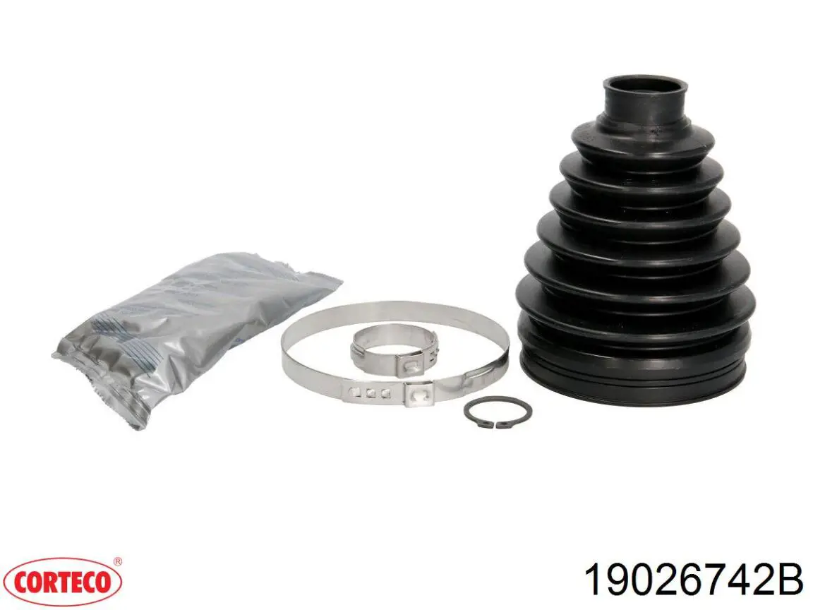 Comprar 19026742B Corteco Retén del semieje delantero izquierdo