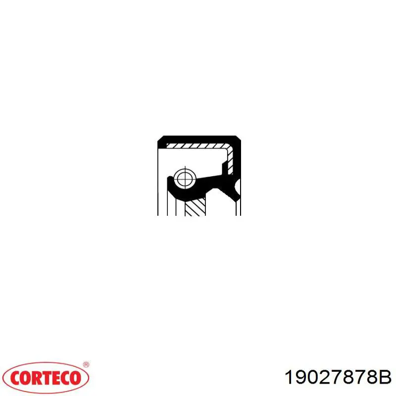 Retén palanca selectora 19027878B Corteco