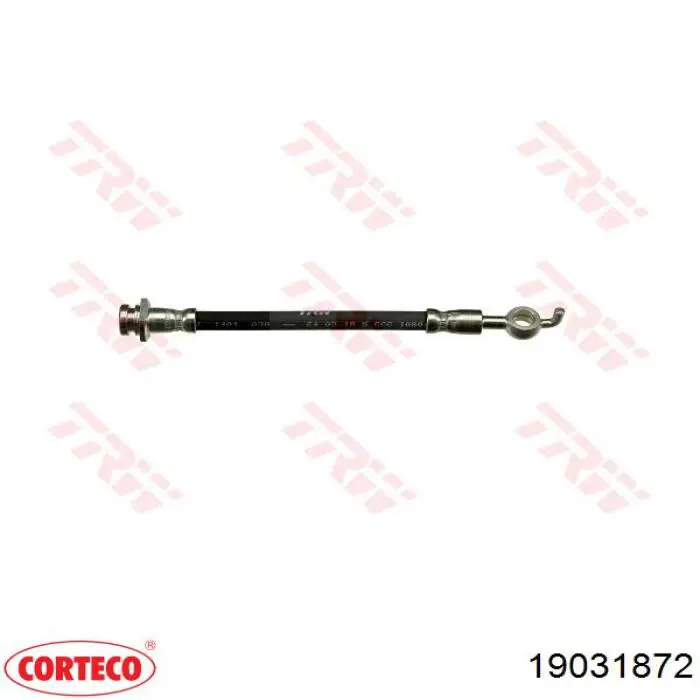 19031872 Corteco tubo flexible de frenos trasero