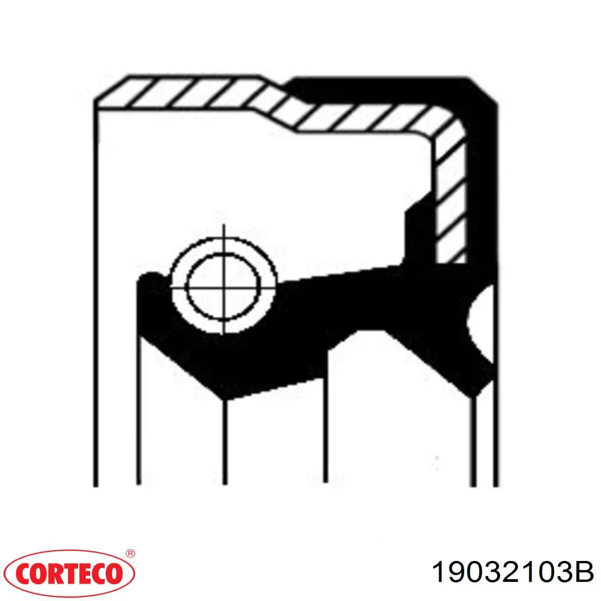 19032103B Corteco Retén interior del cubo de rueda delantero
