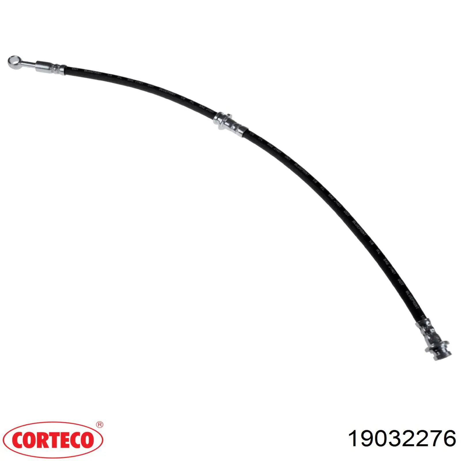 PHD323 TRW Manguera de freno trasero izquierdo