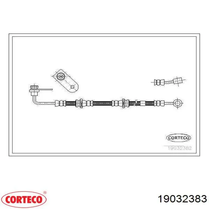 Comprar LH6272 Delphi Latiguillos de freno delantero izquierdo