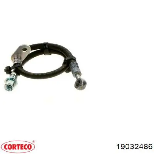 19032486 Corteco tubo flexible de frenos delantero izquierdo