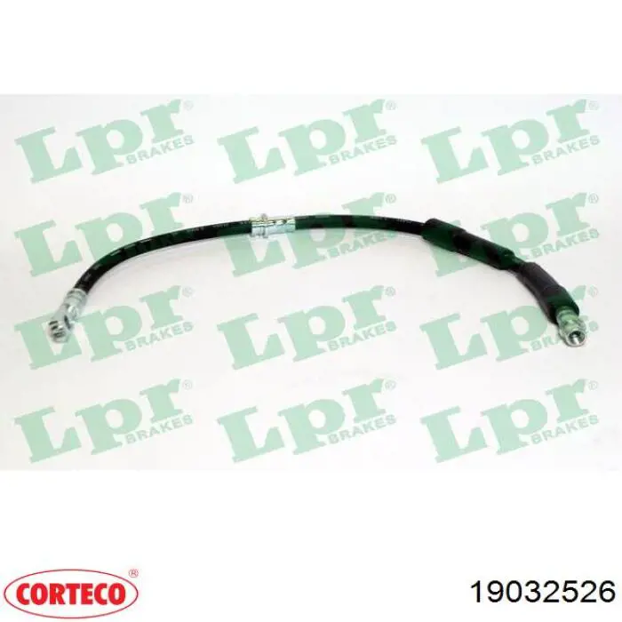 19032526 Corteco Tubo de frenos delantero