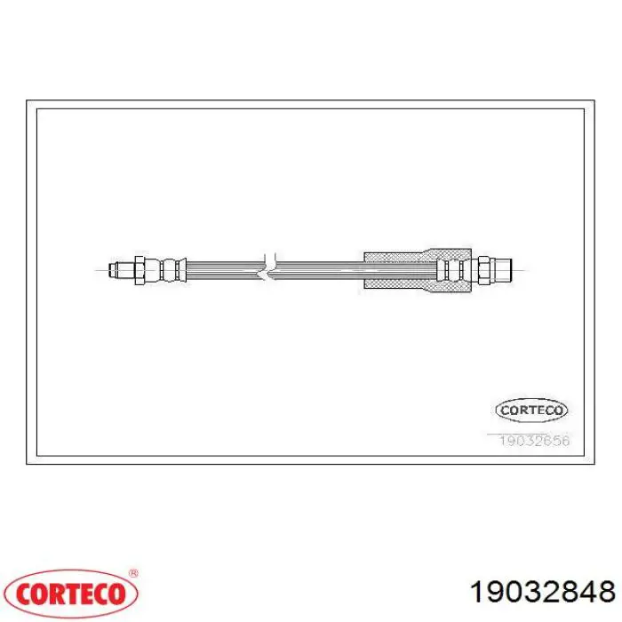Latiguillos de freno delantero Corteco 19032848 precio, desde 17,10 EUR