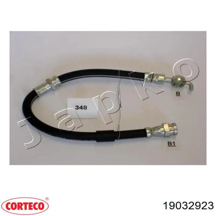 19032923 Corteco Tubo de frenos delantero