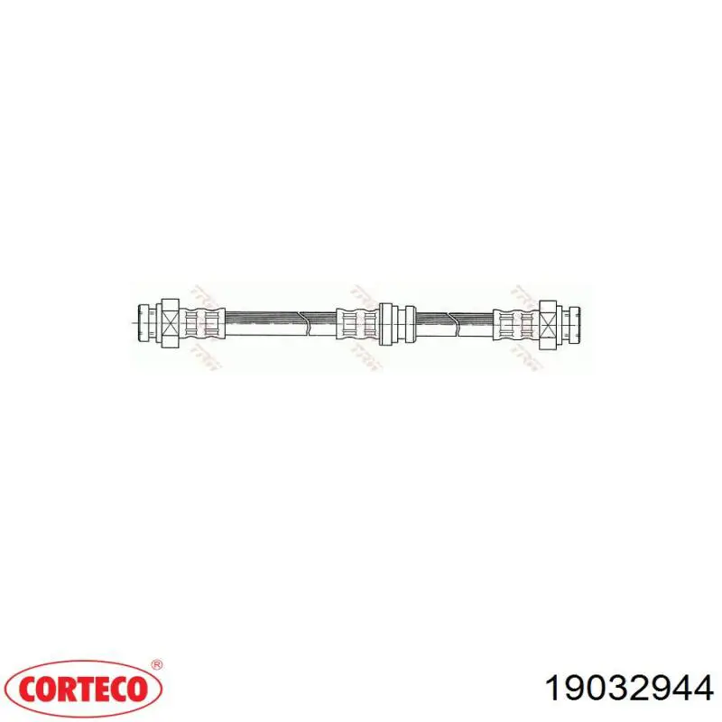 Latiguillo de freno trasero 5159060B00 Suzuki