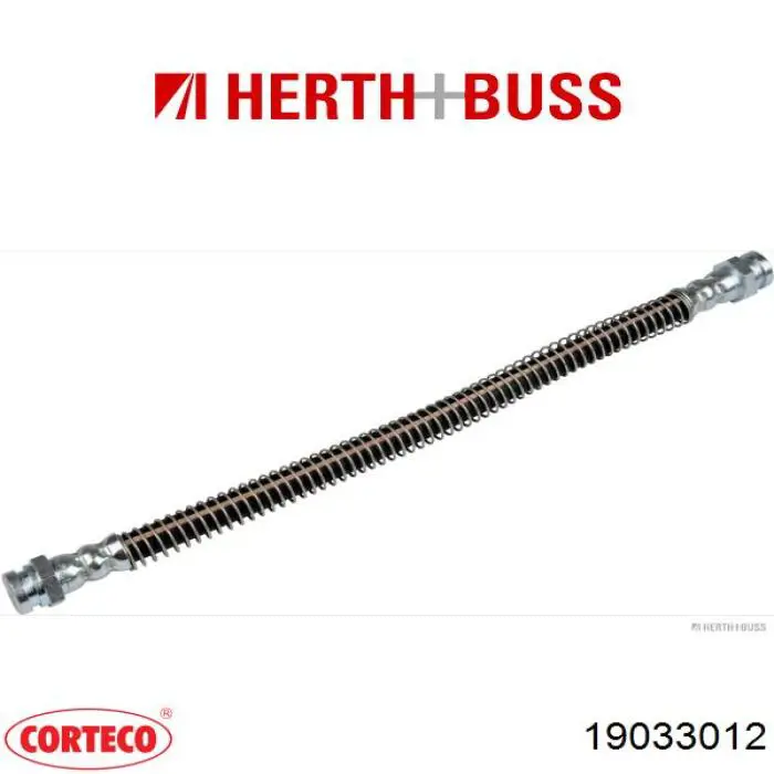 19033012 Corteco tubo flexible de frenos trasero