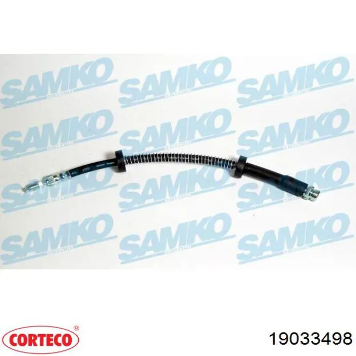 Latiguillos de freno delantero 19033498 Corteco