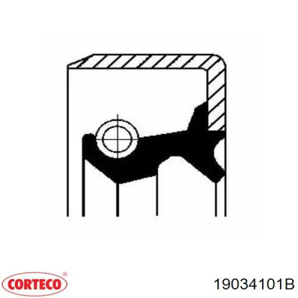 Retén de bomba de dirección asistida Corteco 19034101B precio, desde 5,71 EUR