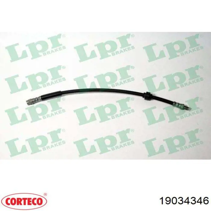 Latiguillos de freno delantero Corteco 19034346 precio, desde 12,71 EUR