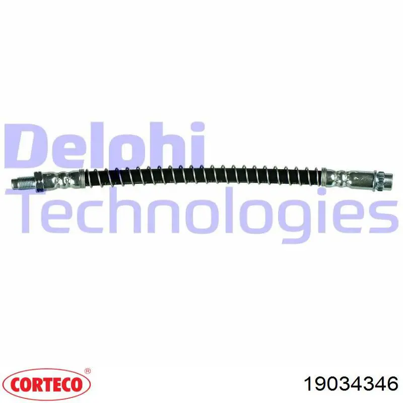 Latiguillos de freno delantero 19034346 Corteco