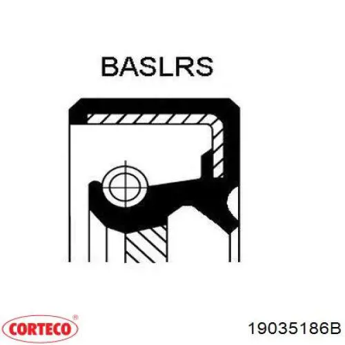 19035186B Corteco Anillo retén cigüeñal