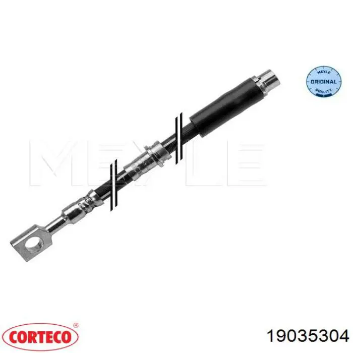 19035304 Corteco Tubo de frenos delantero