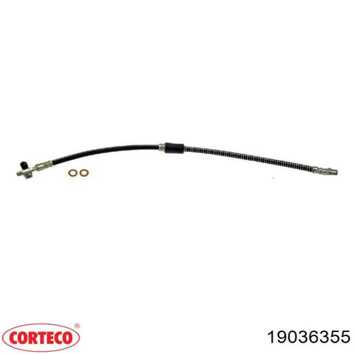 Latiguillo de freno delantero Volkswagen Jetta 5 1K2