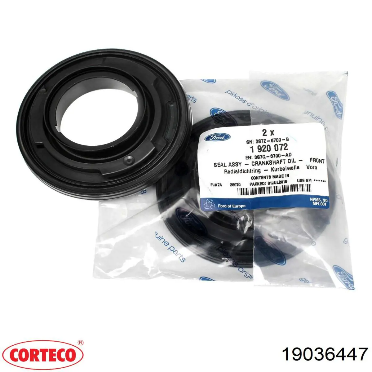 Comprar 19036447 Corteco Retén de cigüeñal frontal