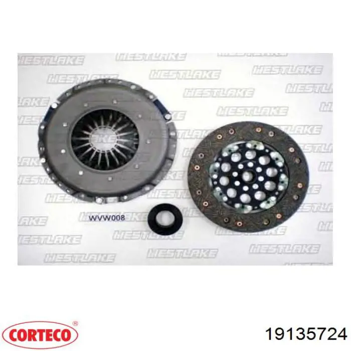 19135724 Corteco Kit de embrague (3 partes)
