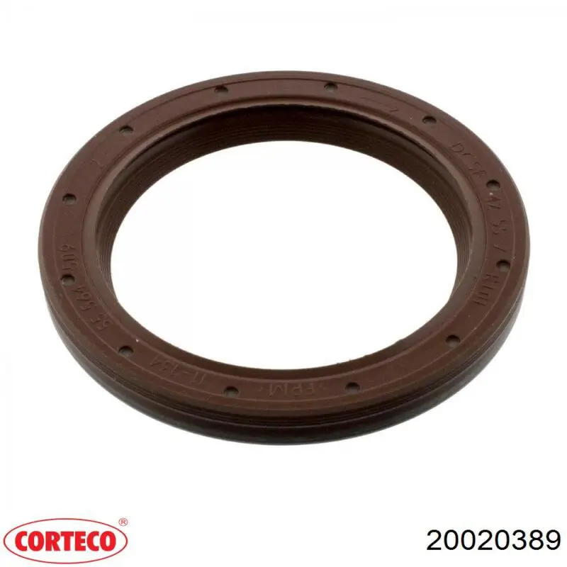 Retén de cigüeñal frontal Corteco 20020389 precio, desde 4,44 EUR