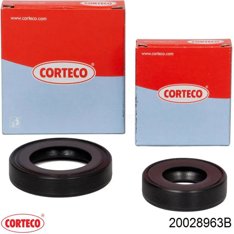 Retén del semieje delantero derecho 20028963B Corteco