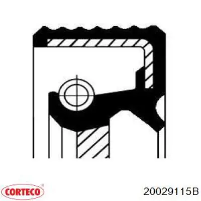 Anillo retén, árbol de levas Citroen Berlingo B9