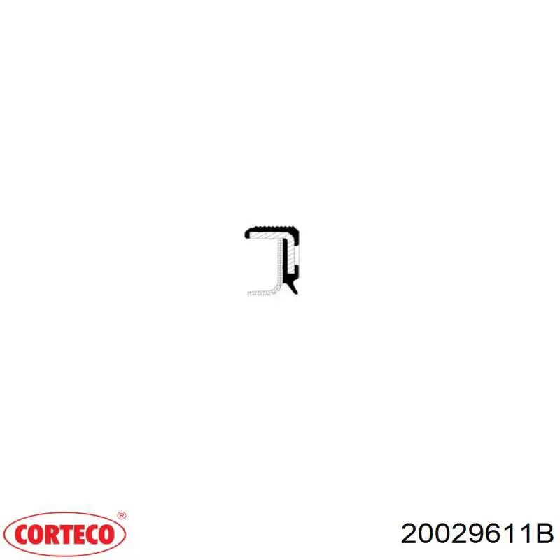 Comprar 20029611B Corteco Retén de cigüeñal