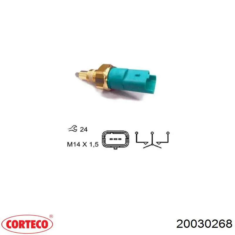 Retén de cigüeñal frontal Corteco 20030268 precio, desde 14,84 EUR