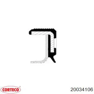 Retén de cigüeñal frontal Corteco 20034106 precio, desde 14,84 EUR
