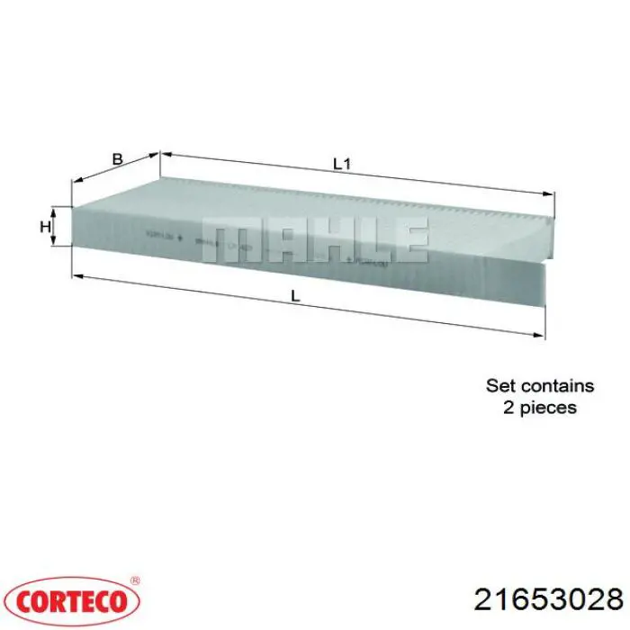Filtro de habitáculo Peugeot Partner 1 5F