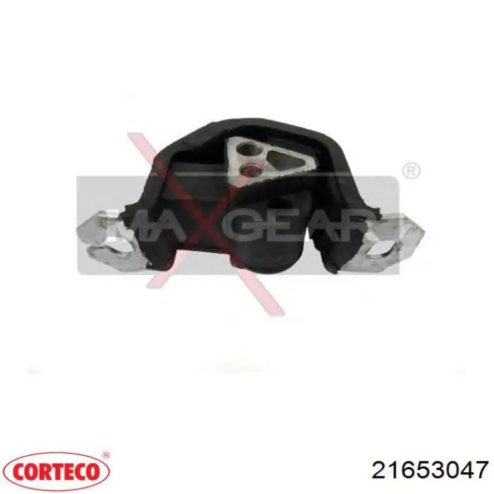 Soporte de motor trasero 00744 Metalcaucho