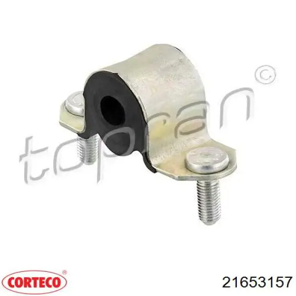 Buje estabilizador delantero exterior 21653157 Corteco