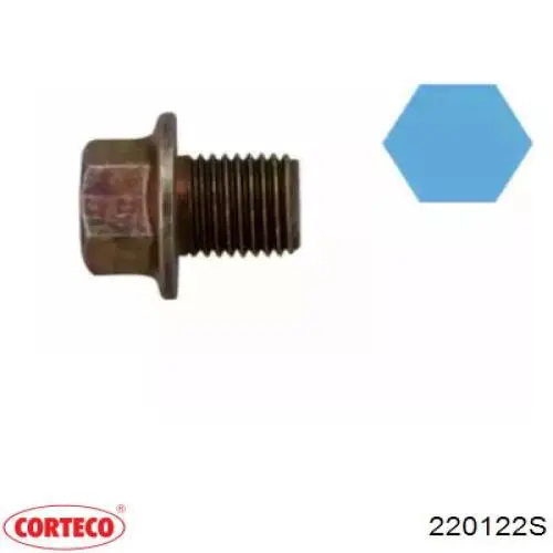 Tapón del cárter de aceite 952006 Cautex