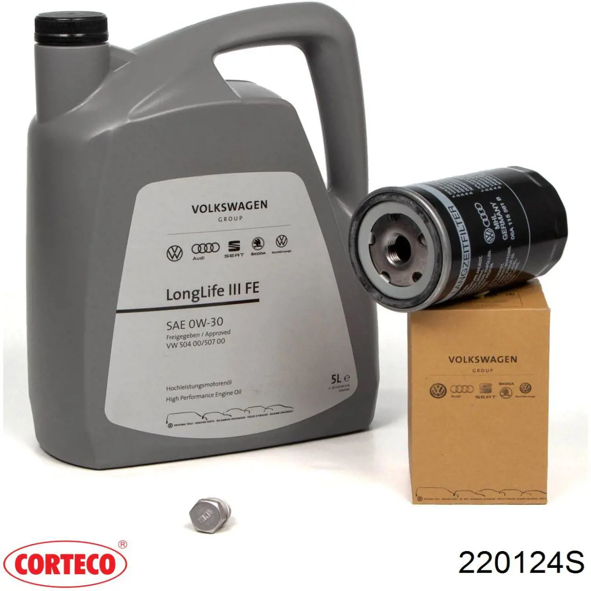 220124S Corteco Tapón del cárter de aceite