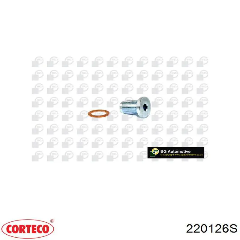 220126S Corteco Tapón del cárter de aceite