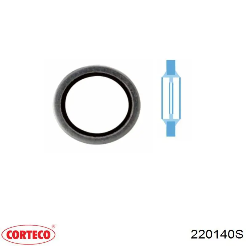 Tapón del cárter de aceite Corteco 220140S precio, desde 5,07 EUR