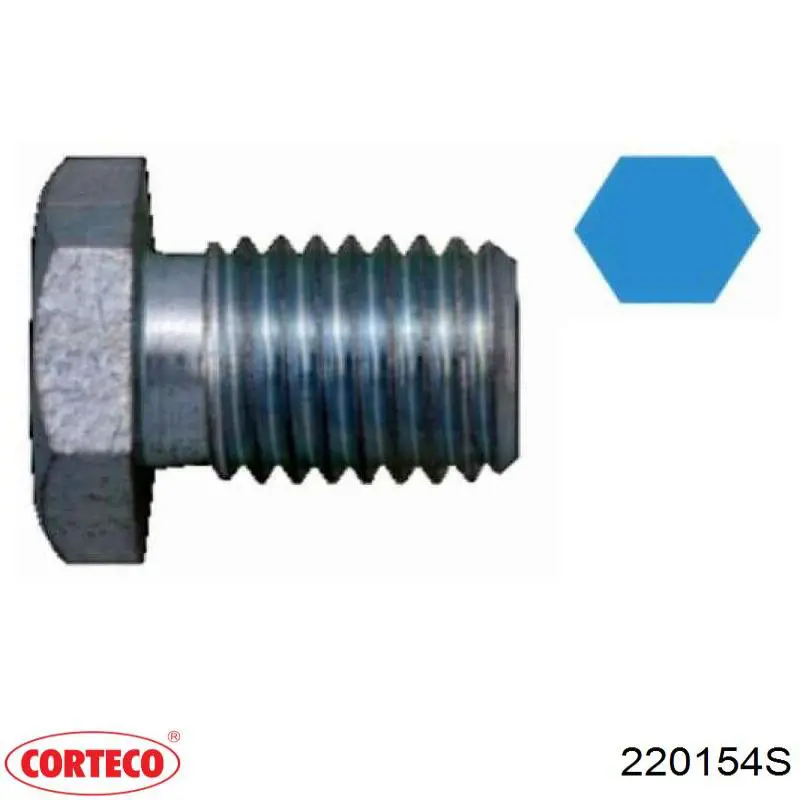 Tapón del cárter de aceite Corteco 220154S precio, desde 1,72 EUR