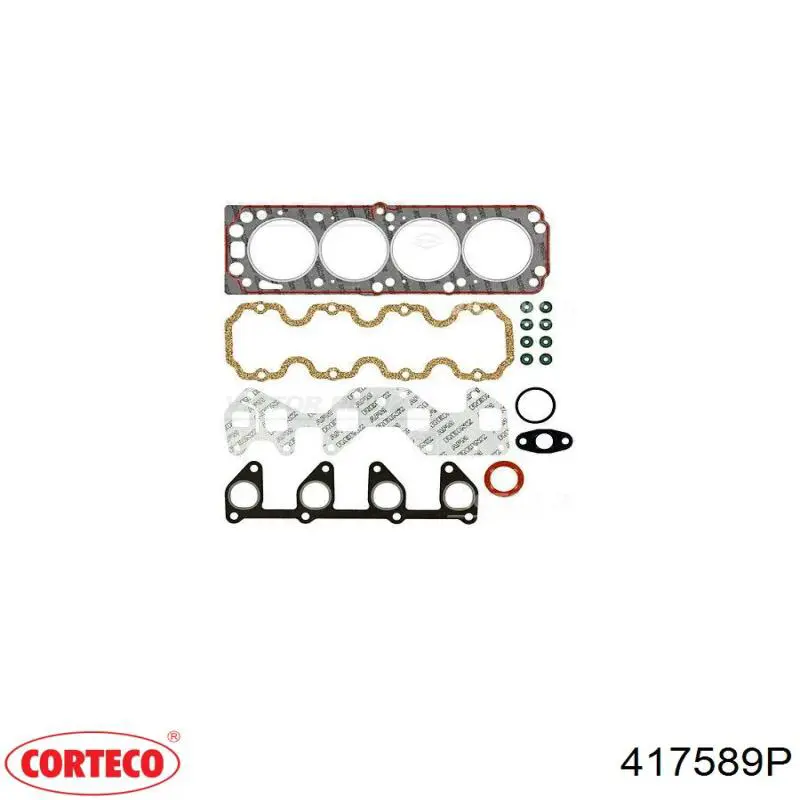 417589P Corteco juego de juntas de motor, completo, superior