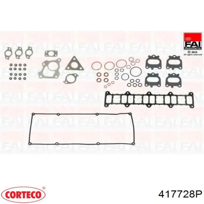 Kit de juntas de motor, completo, superior Mitsubishi ME993317