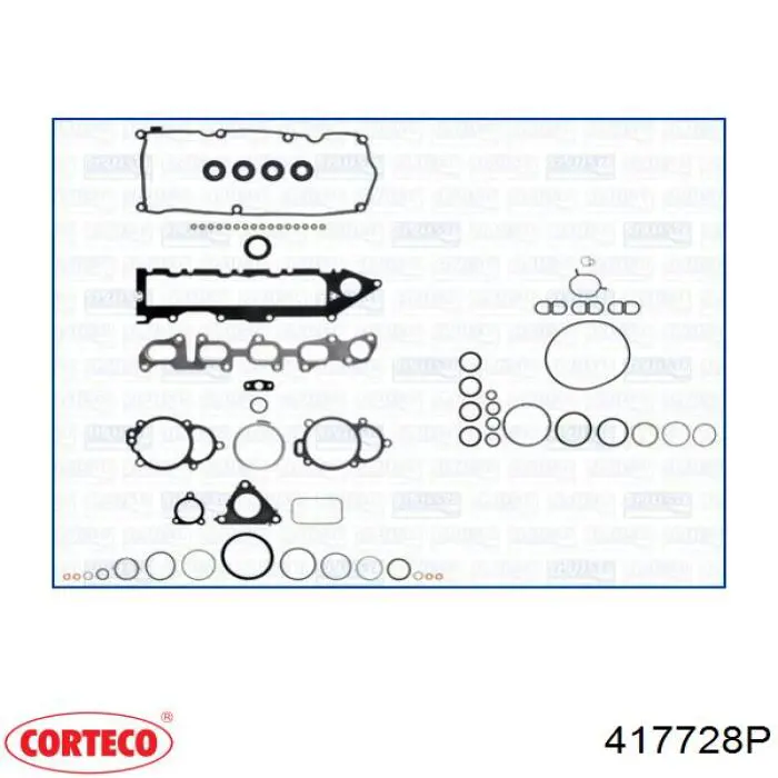 Juego de juntas superiores de motor ME993317 Mitsubishi