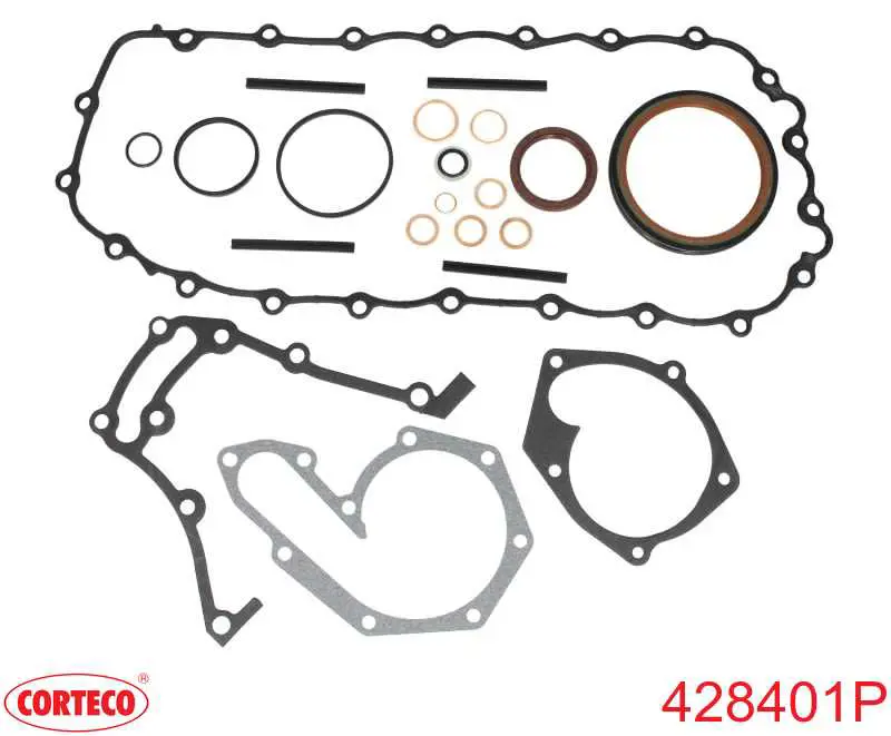 Juego de juntas inferiores del motor Corteco 428401P precio, desde 43,75 EUR