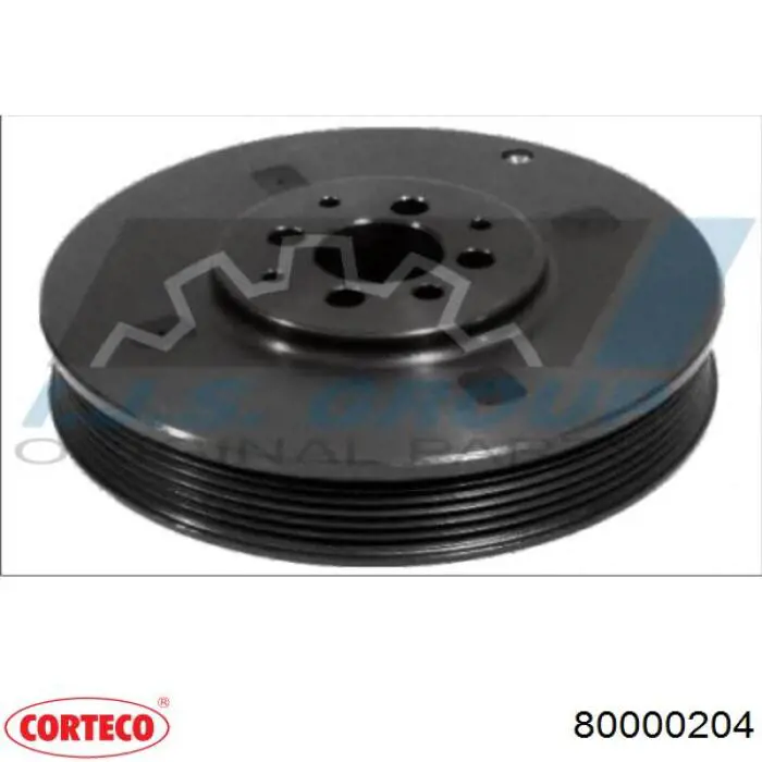 Polea de cigüeñal 80000204 Corteco