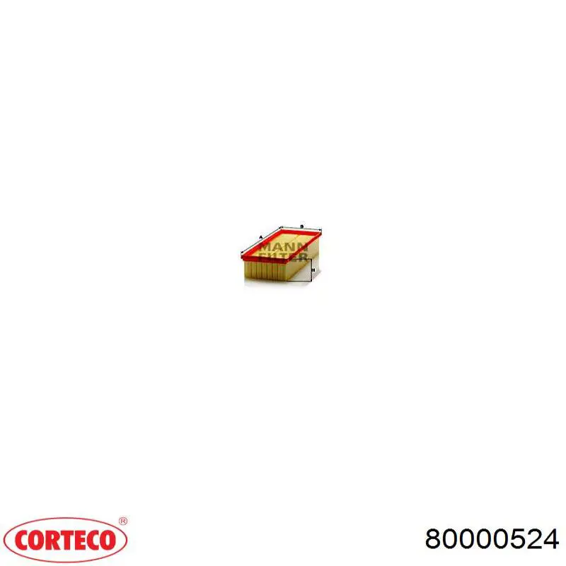 Soporte de motor derecho Corteco 80000524 precio, desde 53,53 EUR