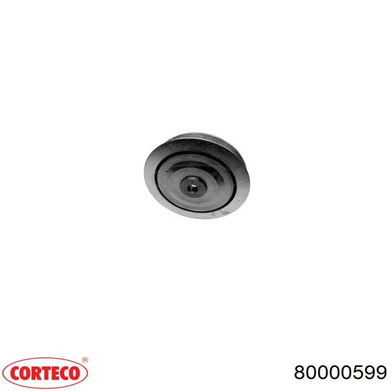 Polea de cigüeñal 80000599 Corteco