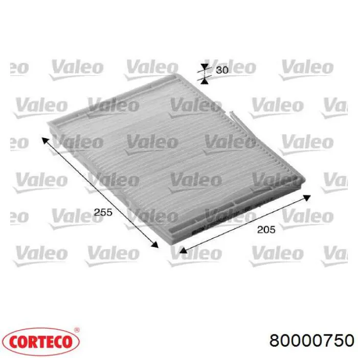 Filtro de polen Renault (RVI) 8671012065