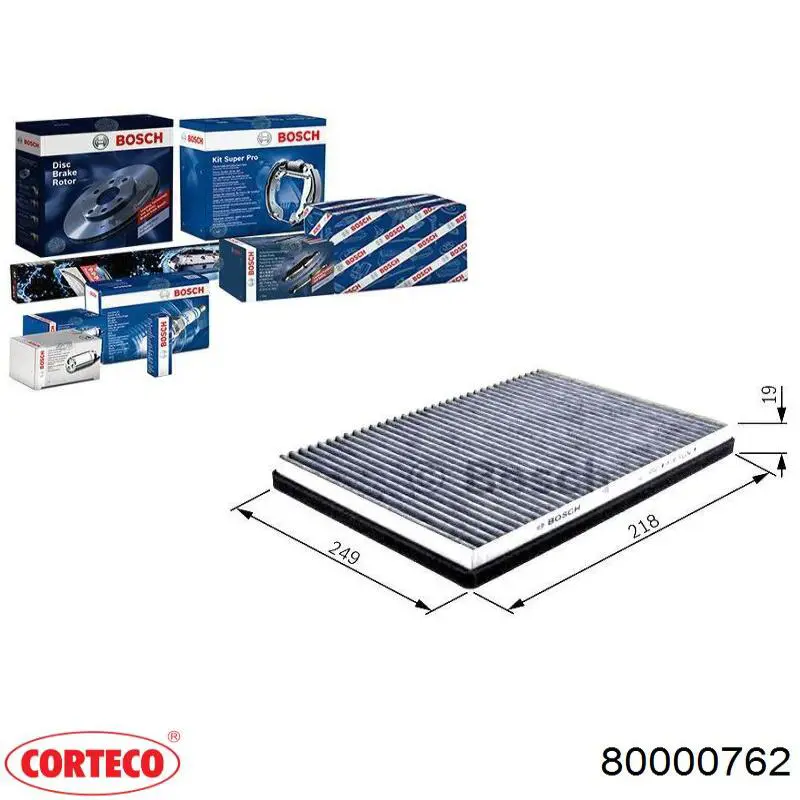 Filtro de habitáculo 7711228915 Renault (RVI)