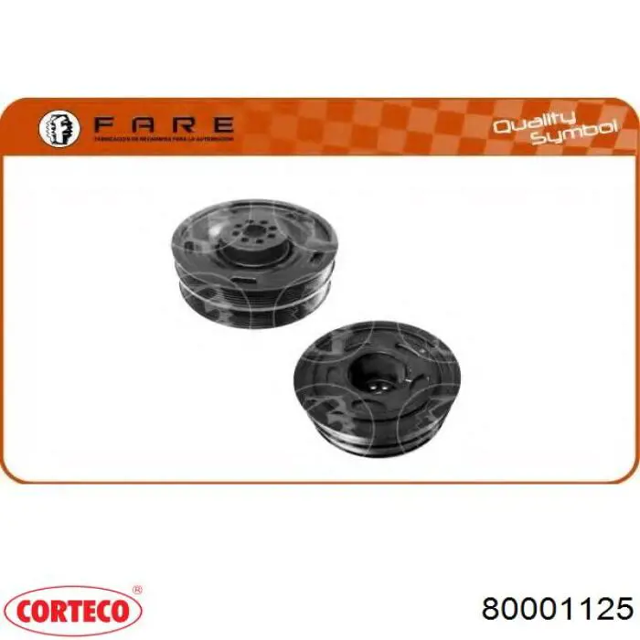 80001125 Corteco Dámper