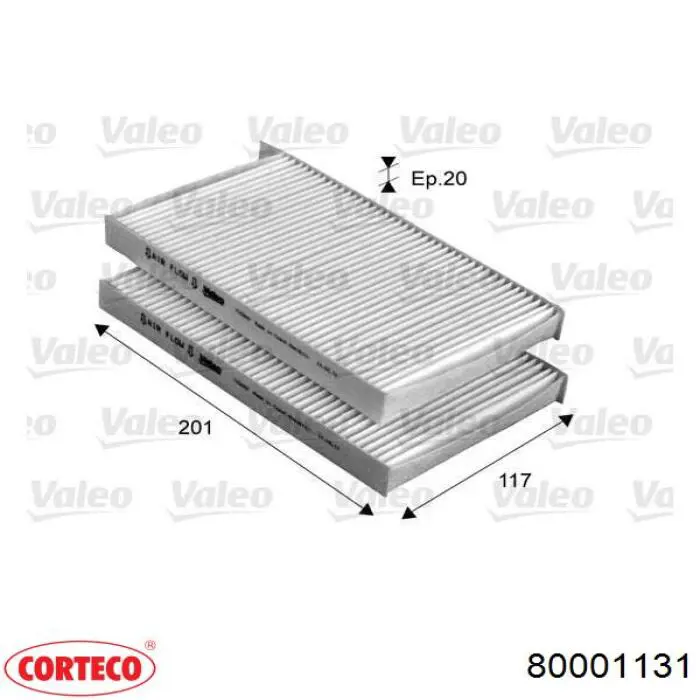 Filtro antipolen Hyundai H-1 STAREX  (2001-2004)