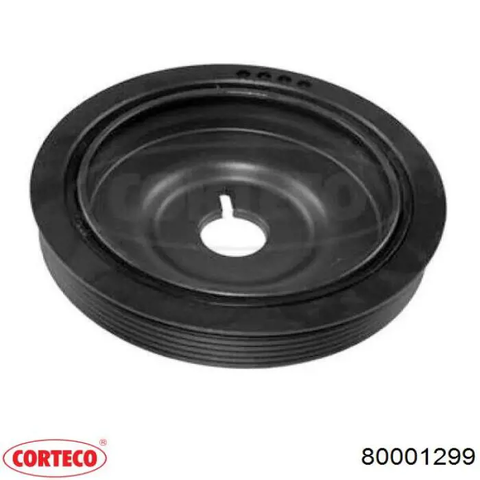 Polea de cigüeñal 80001299 Corteco